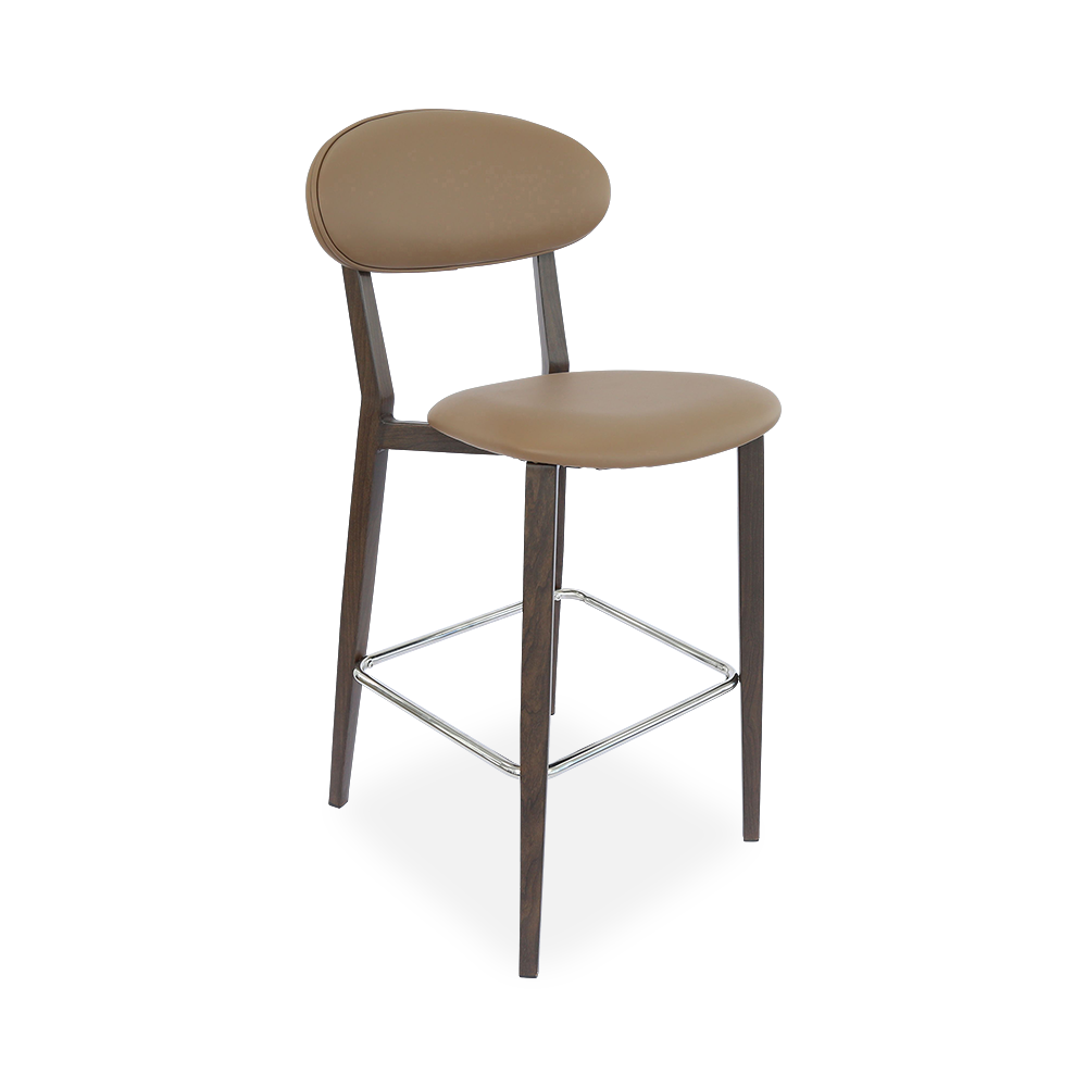 Durafurn Atlanta Barstool - Narrow Upholstered Backrest