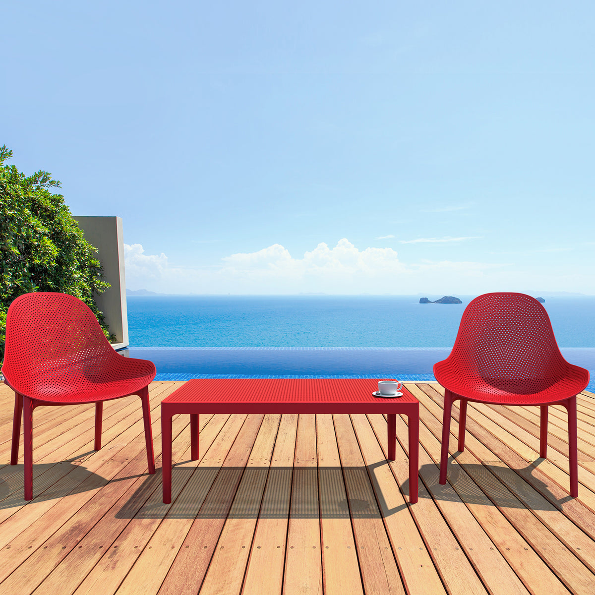 Siesta Sky Outdoor Comfort Lounge 3 Piece Set