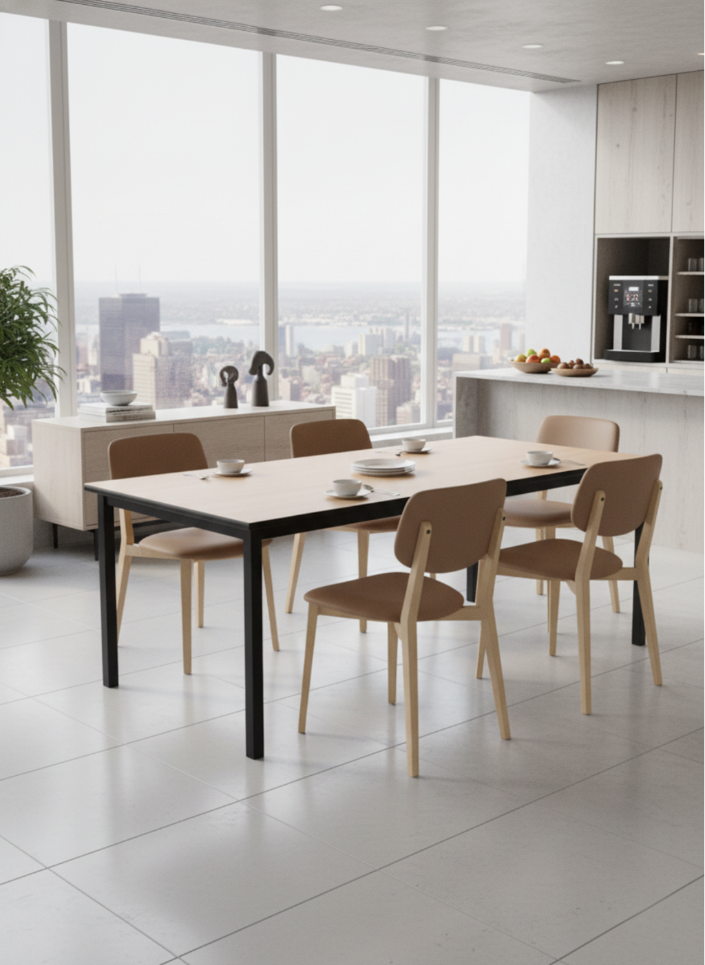 Durafurn Atlanta Chair - Large Upholstered Backrest