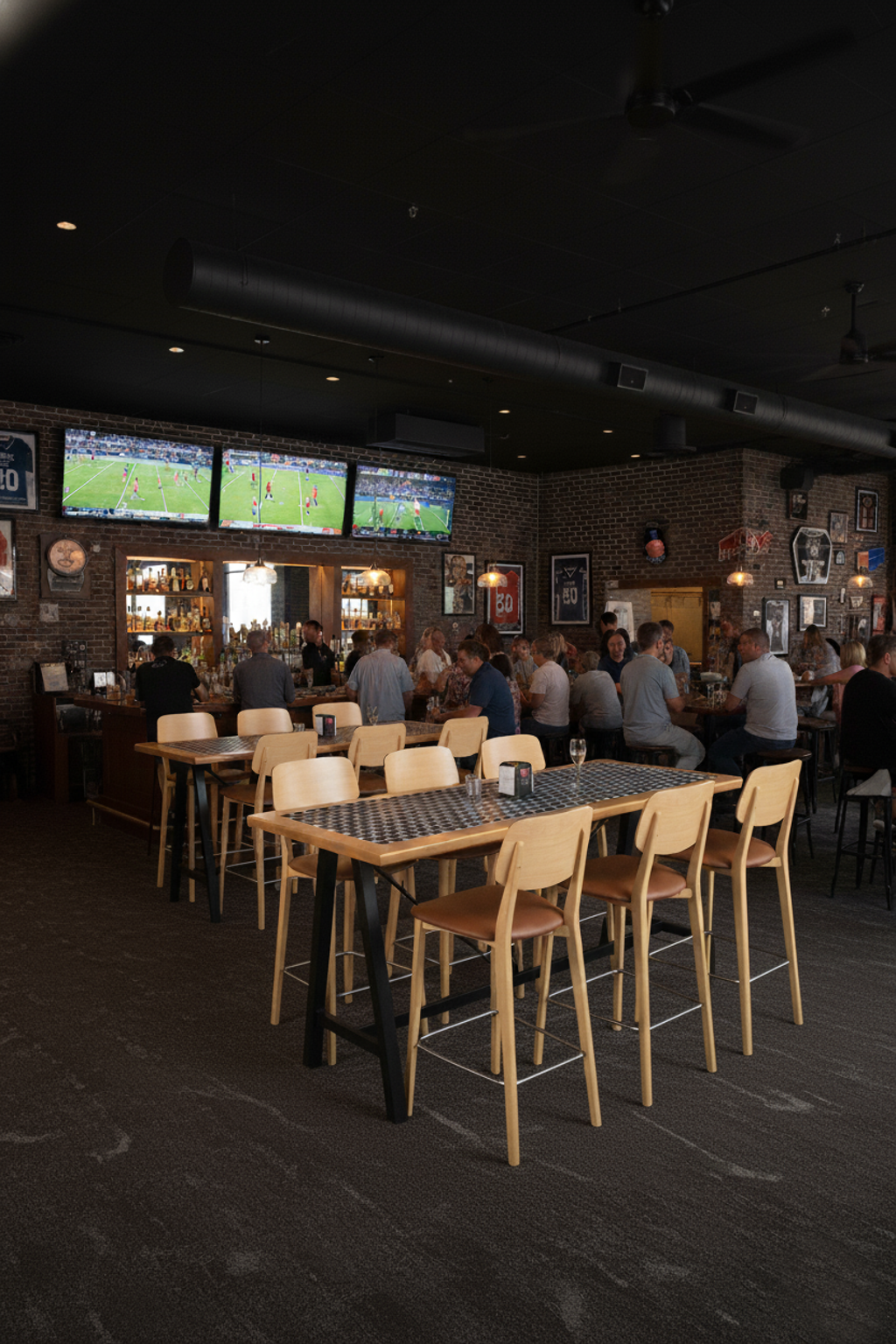 Durafurn Atlanta Barstool - Large Ply Backrest