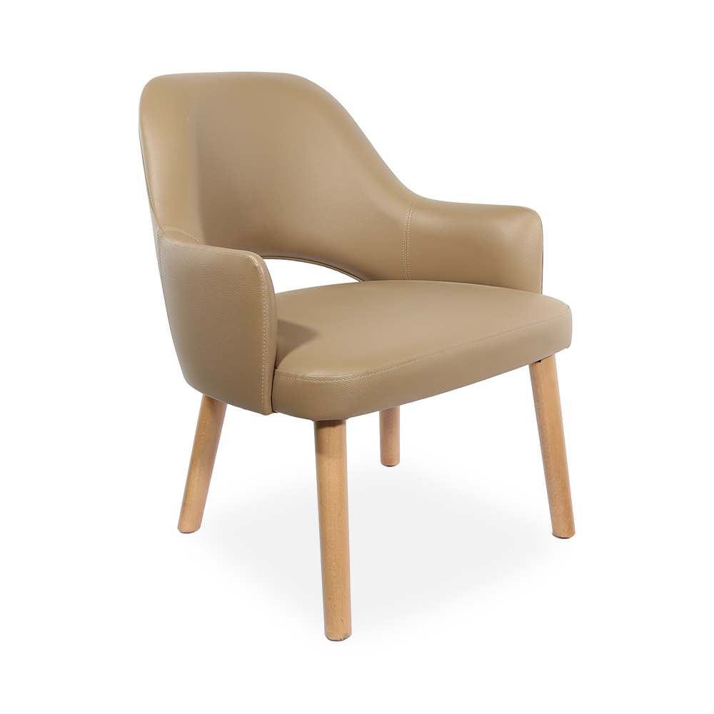 Durafurn BonBon Armchair - Trojan Oak Legs