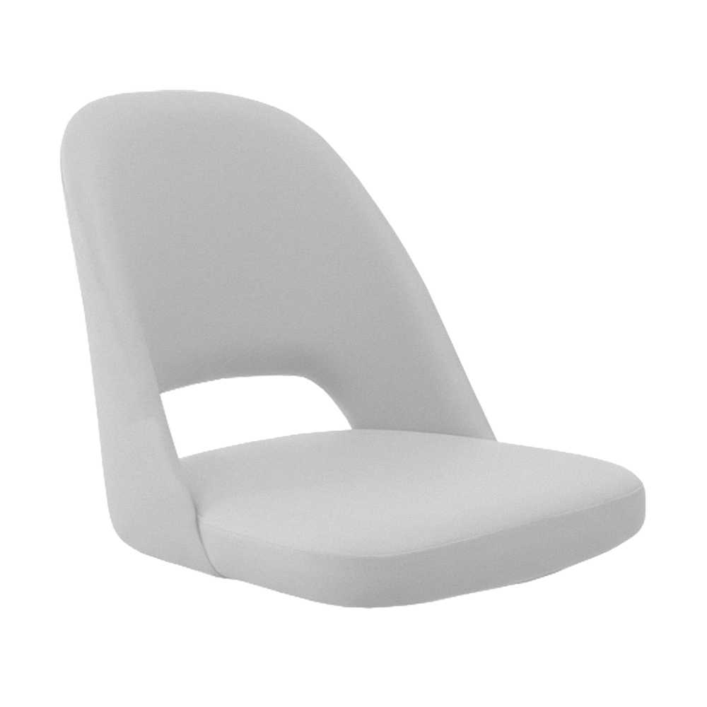 Crescent Chair Shell - Nougat Vinyl