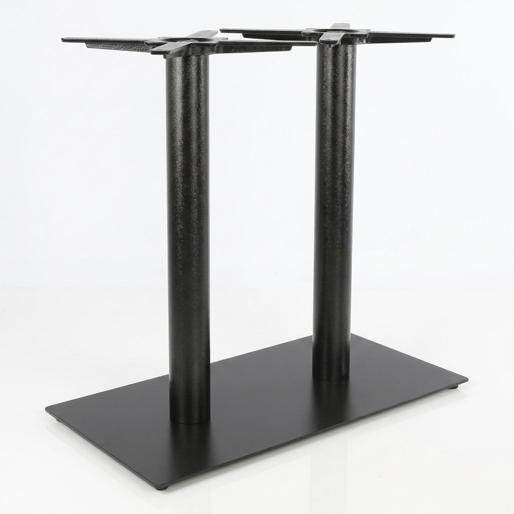Durafurn Rectangle 40x75 Twin Table Base
