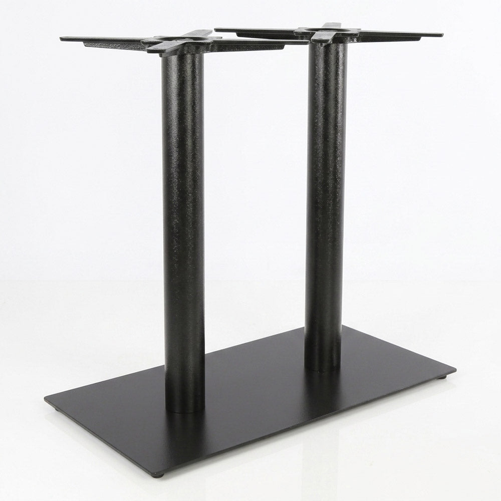 Durafurn Rectangle 40x75 Twin Table Base