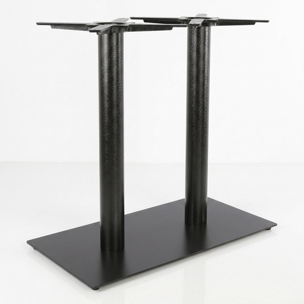Durafurn Rectangle 40x75 Twin Table Base