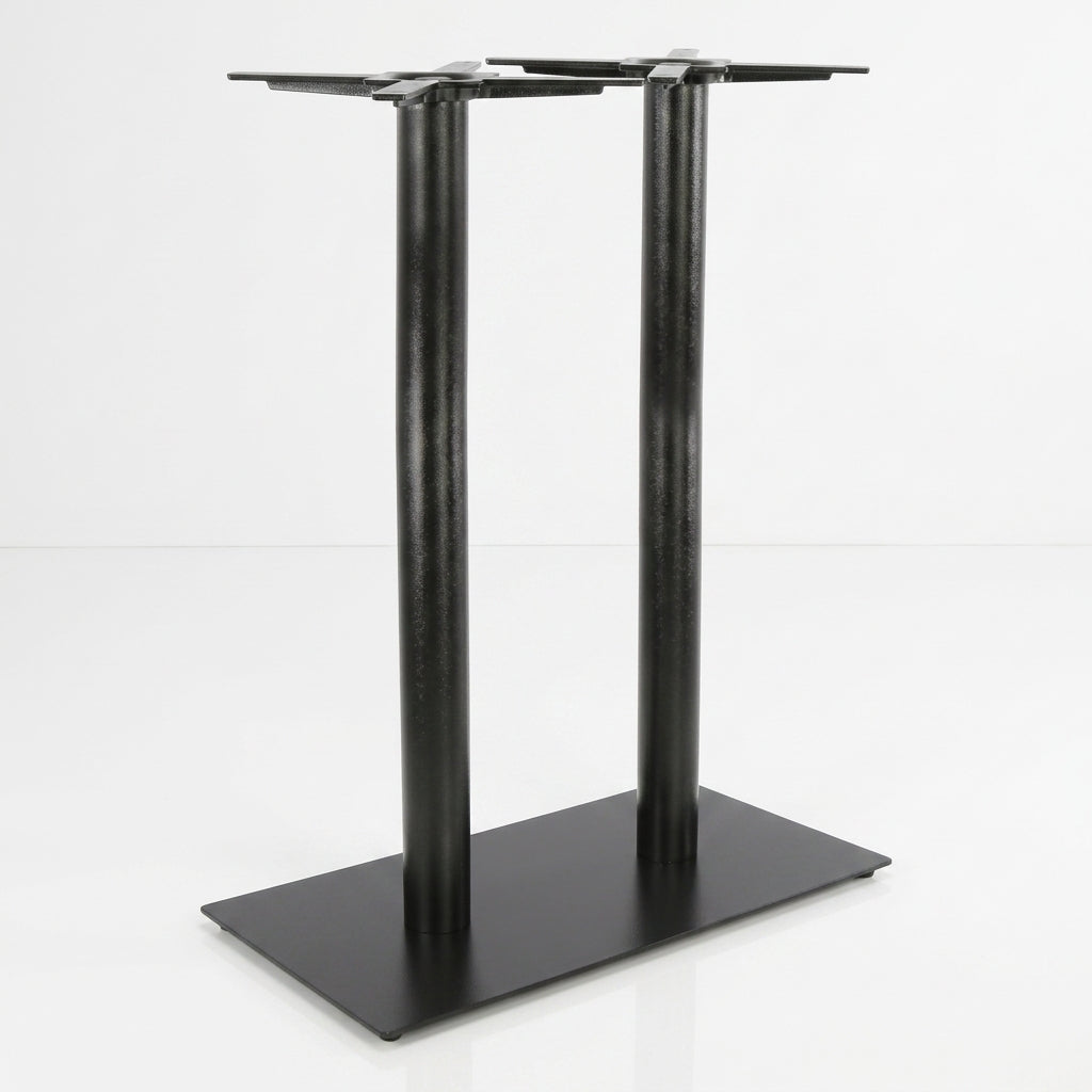 Durafurn Rectangle 40x75 Bar Twin Table Base