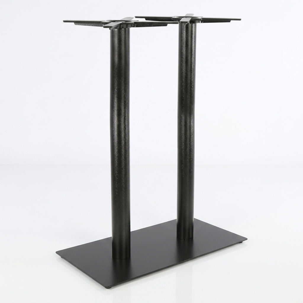 Durafurn Rectangle 40x75 Bar Twin Table Base