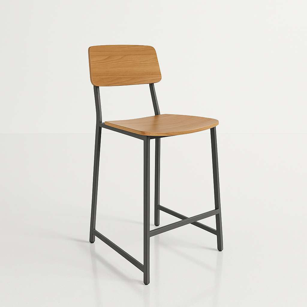 Durafurn Denver Barstool - Ply Seat