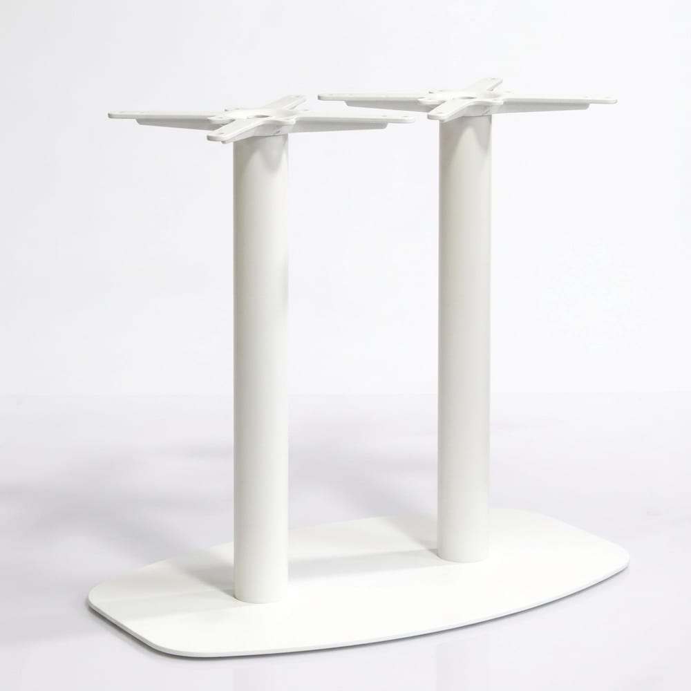 Contour Twin 1200mm Dining Table Base
