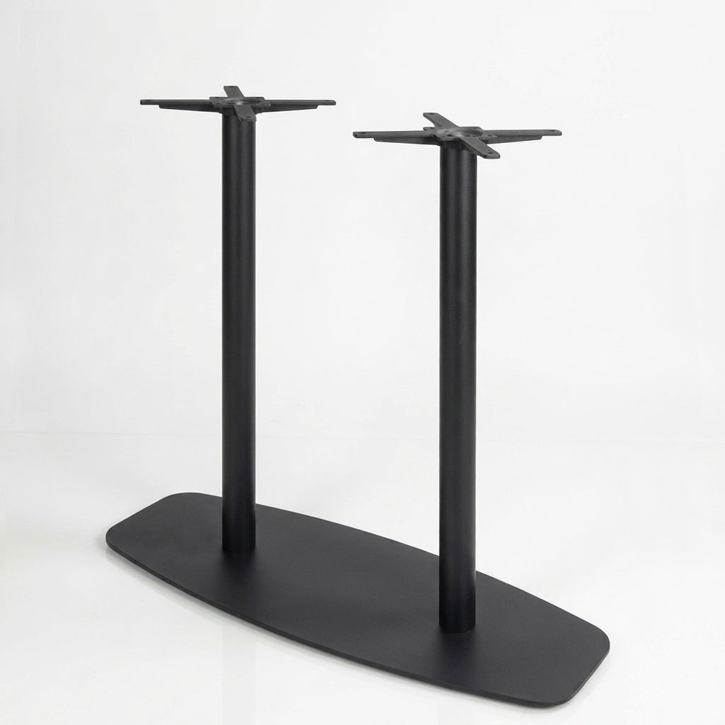 Contour Twin 1200mm Bar Table Base