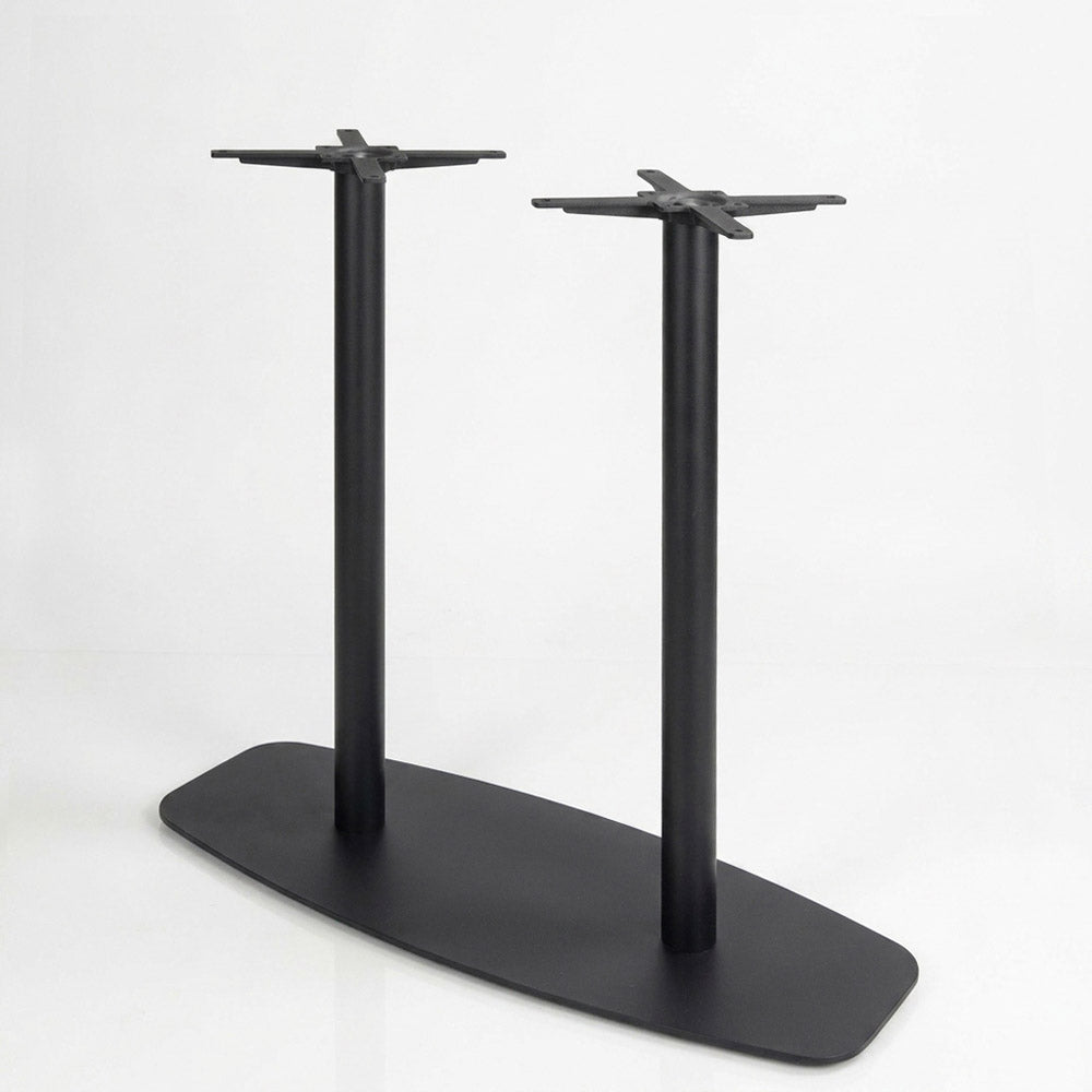 Contour Twin 1200mm Bar Table Base