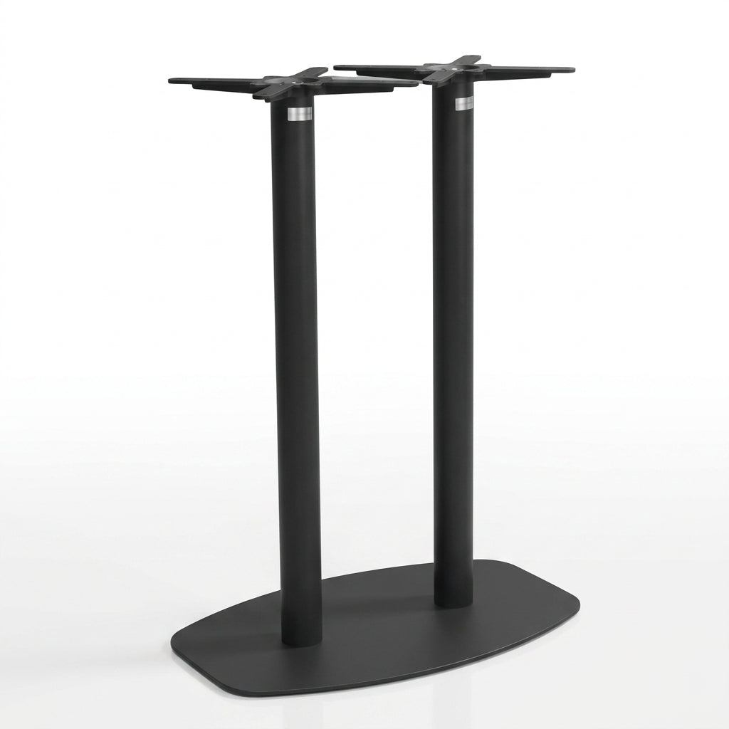 Contour Twin 800mm x 500mm Bar Table Base