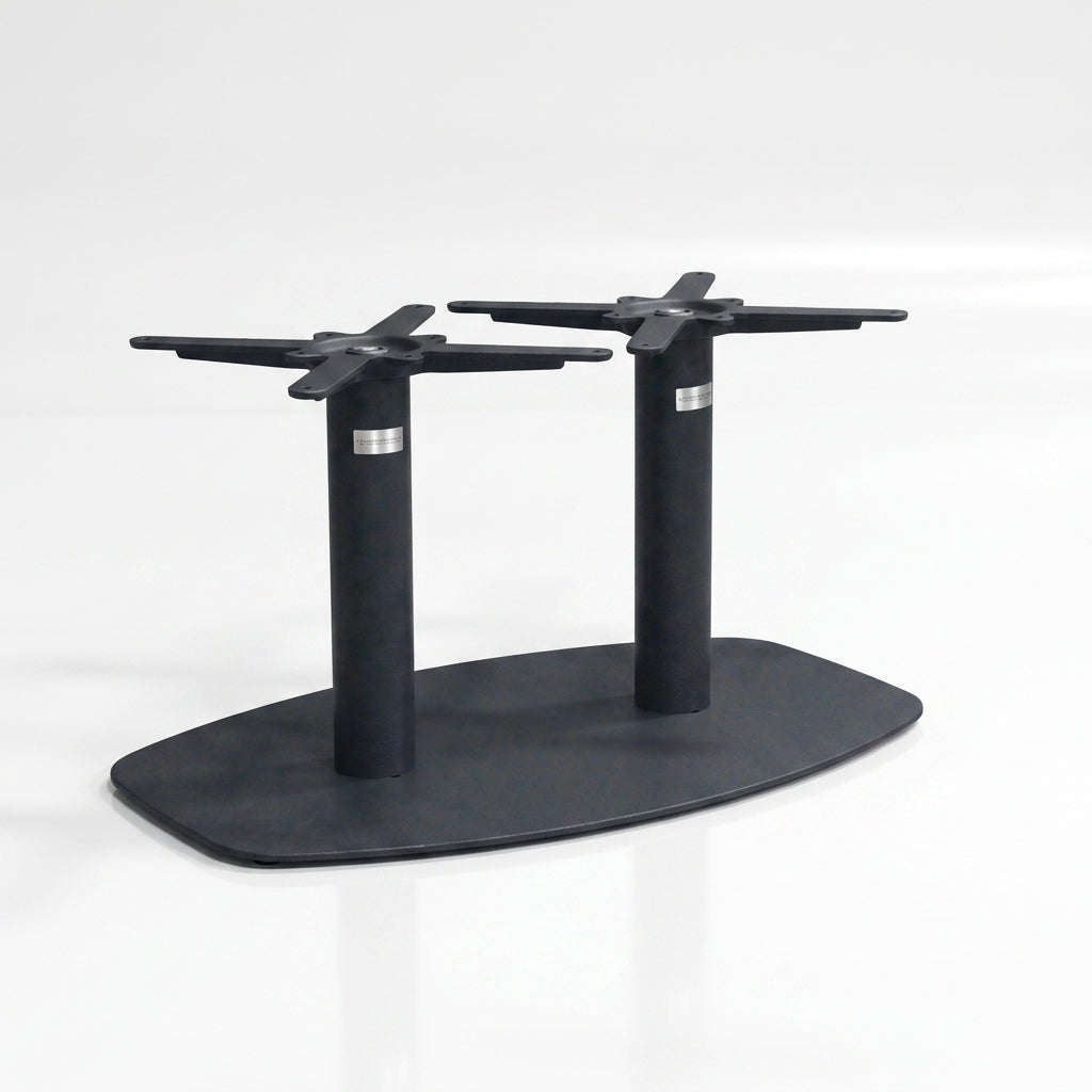 Contour Twin 800mm x 500mm Coffee Table Base