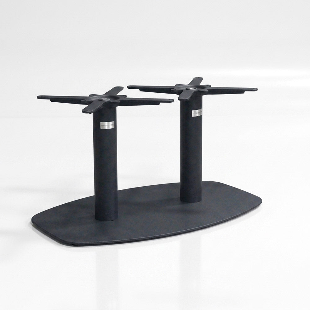 Contour Twin 800mm x 500mm Coffee Table Base