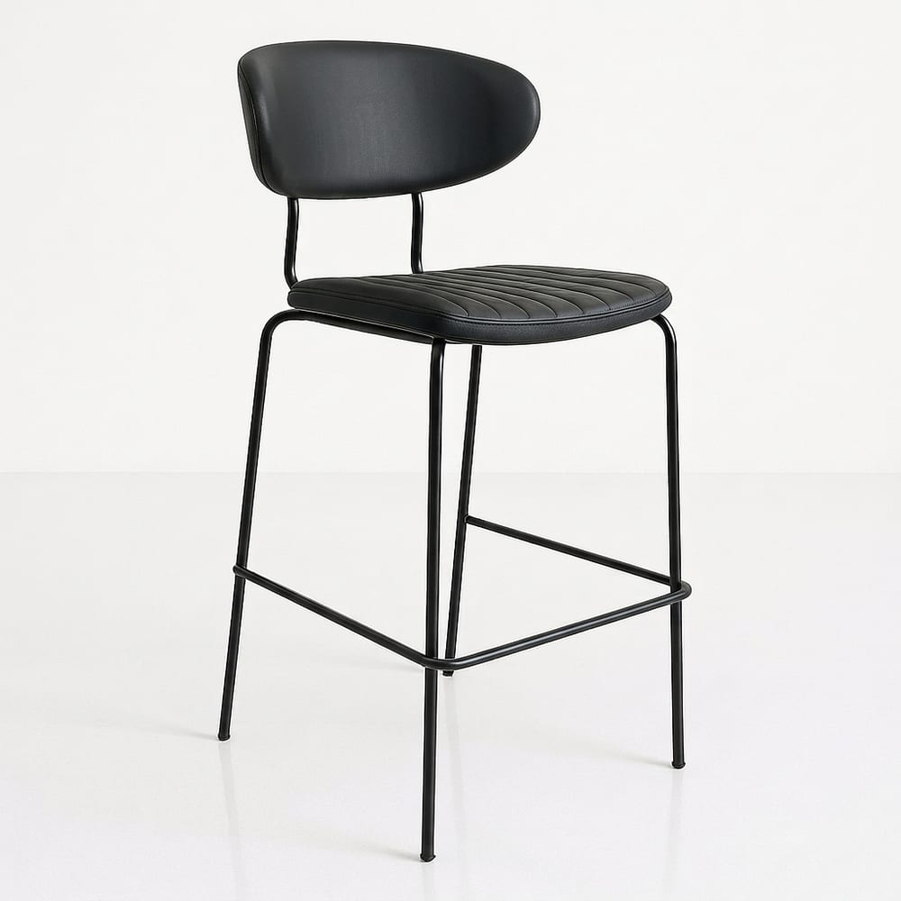 Durafurn Tiramisu Scoop Back Counter Stool
