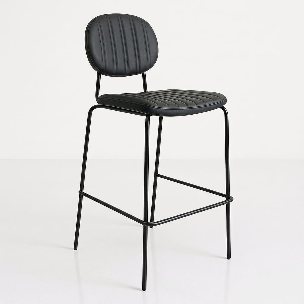 Durafurn Tiramisu Round Back Counter Stool