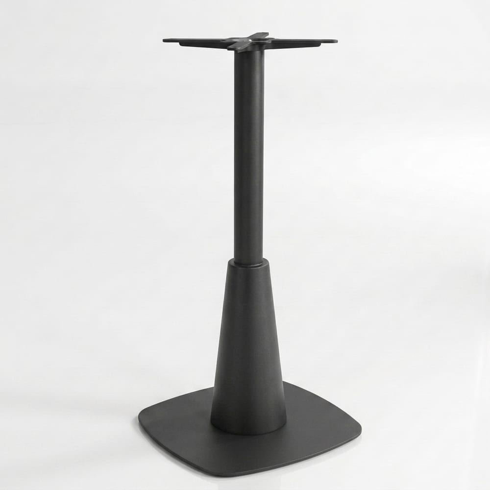 Durafurn Peak Bar Table Base - Matte Black