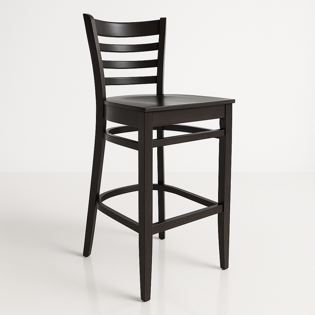 Durafurn Florence Barstool Timber Seat