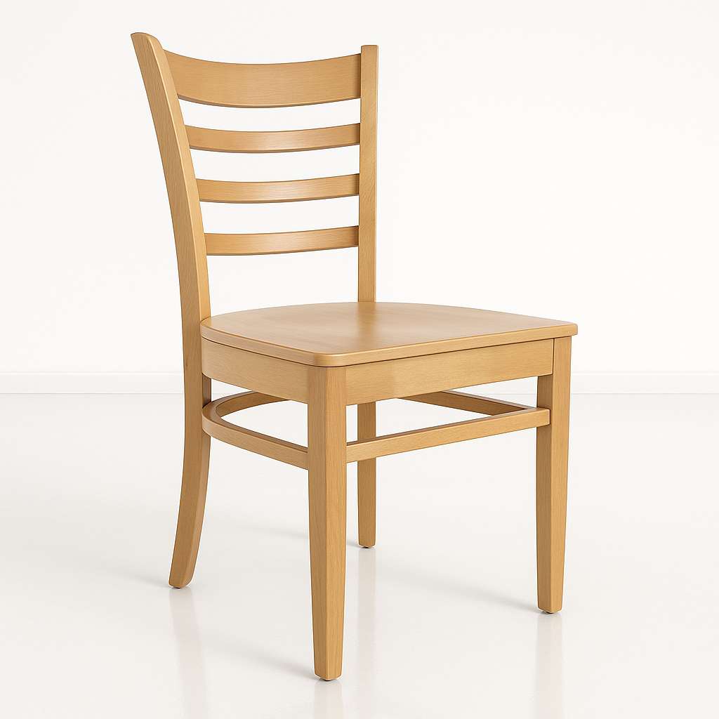 Durafurn Florence Chair Timber Seat