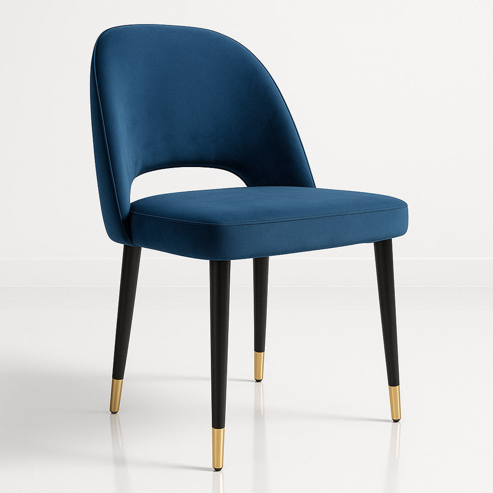 Durafurn Semifreddo Chair with Black Metal 450h Legs
