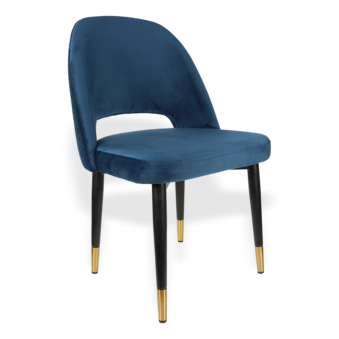 Durafurn Semifreddo Chair with Black Metal 450h Legs