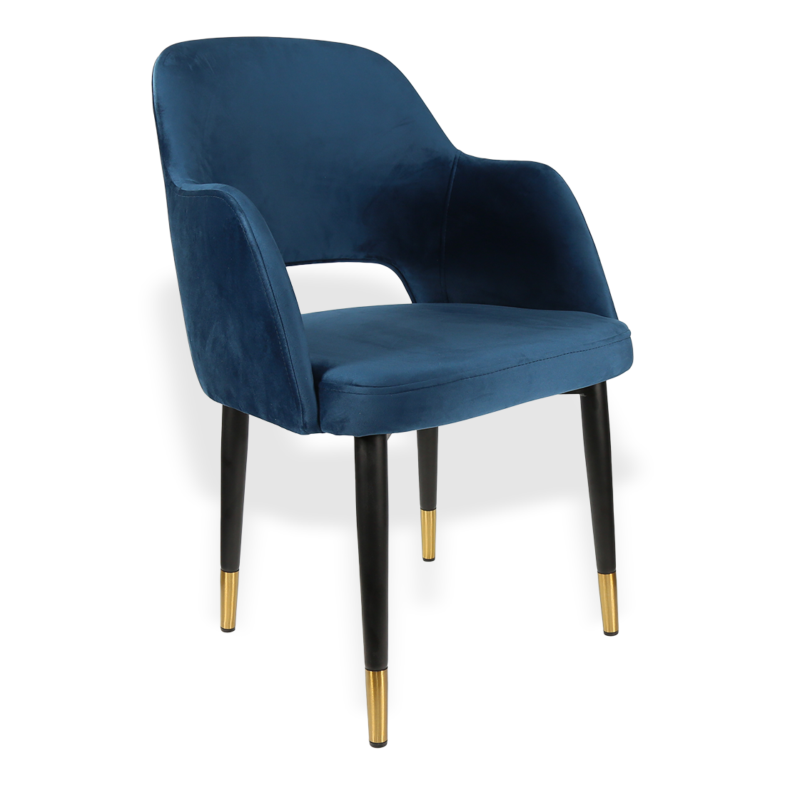 Durafurn Sorbet Chair with Black Metal 450h Legs