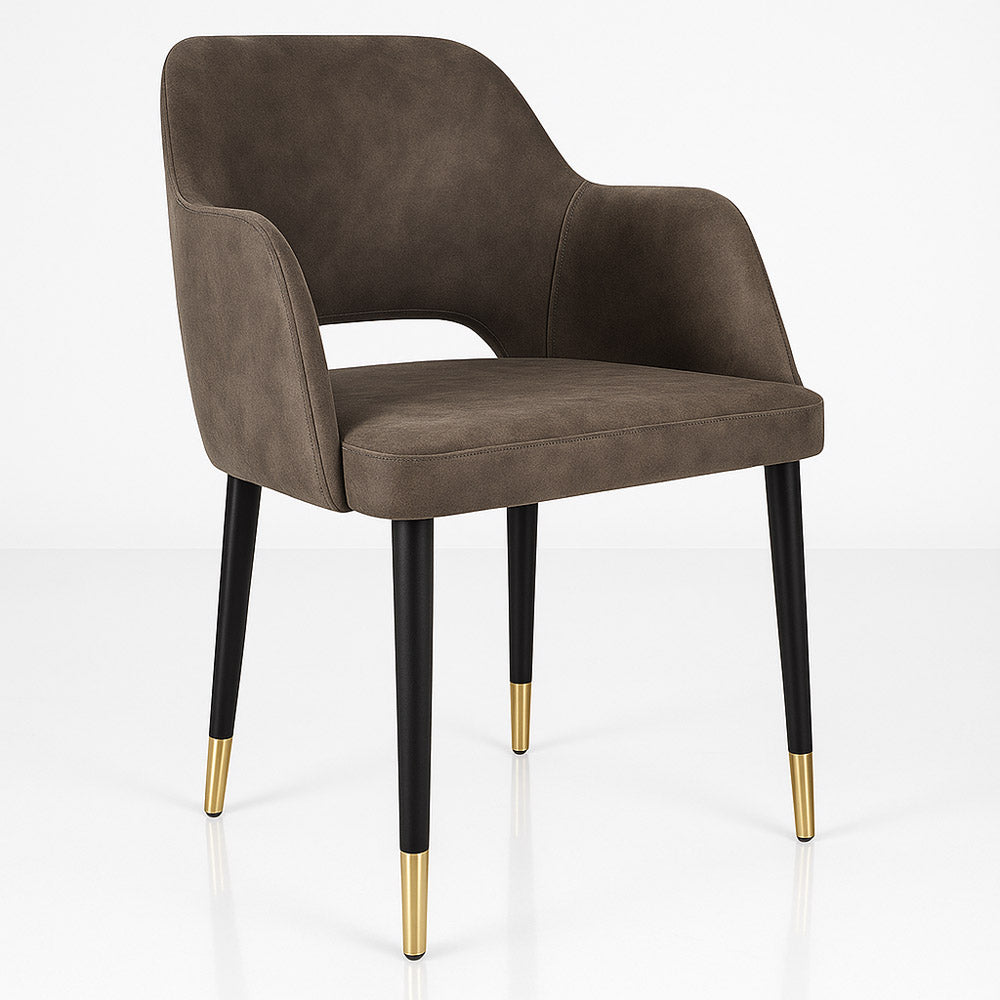 Durafurn Sorbet Chair with Black Metal 450h Legs