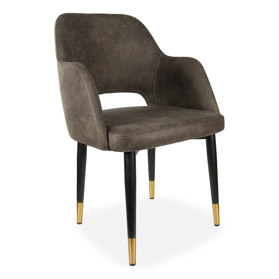 Durafurn Sorbet Chair with Black Metal 450h Legs