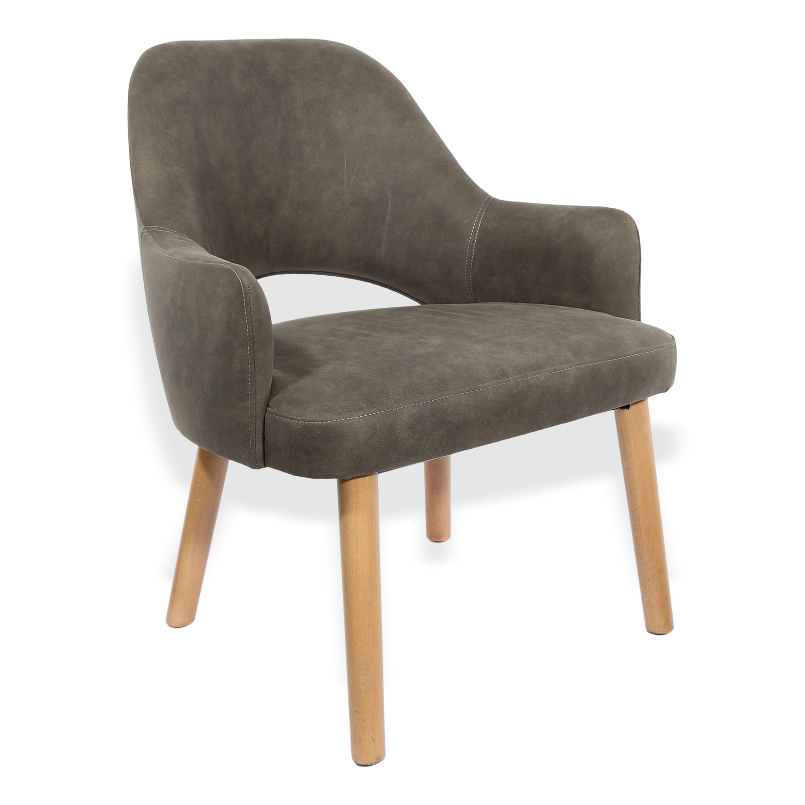 Durafurn BonBon Armchair - Trojan Oak Legs
