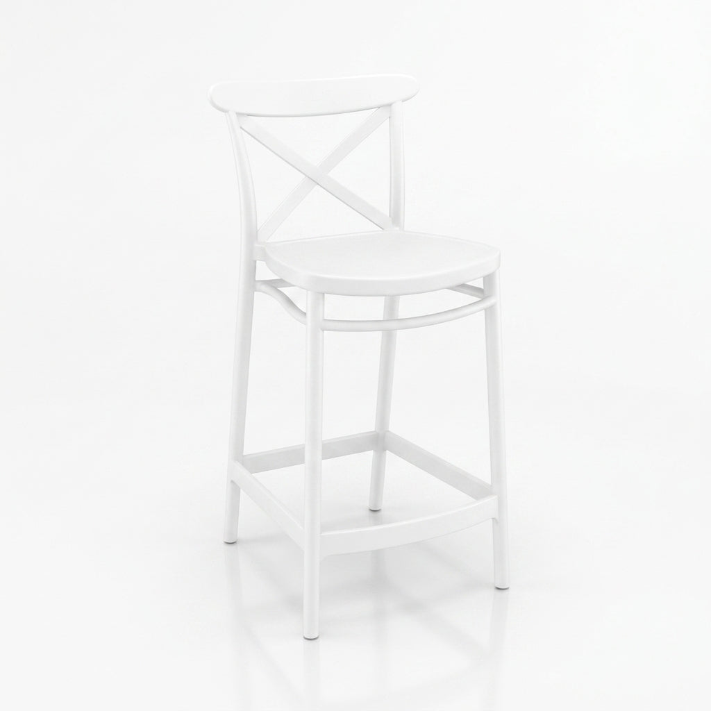 Siesta Cross Bar Stool 65cm (Counter Height)