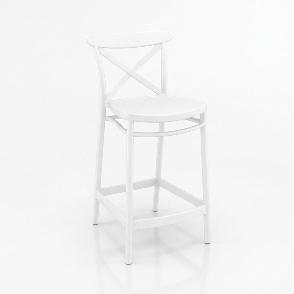 Siesta Cross Bar Stool 65cm (Counter Height)