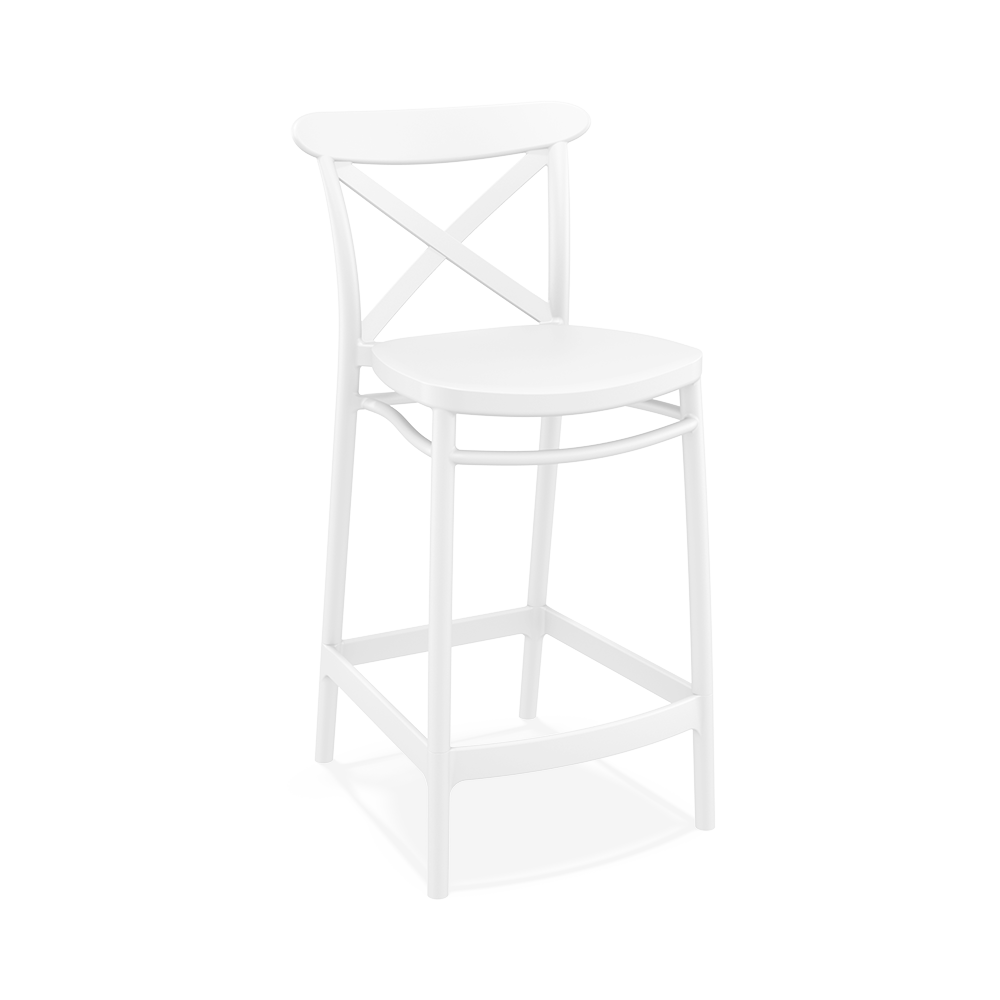 Siesta Cross Bar Stool 65cm (Counter Height)