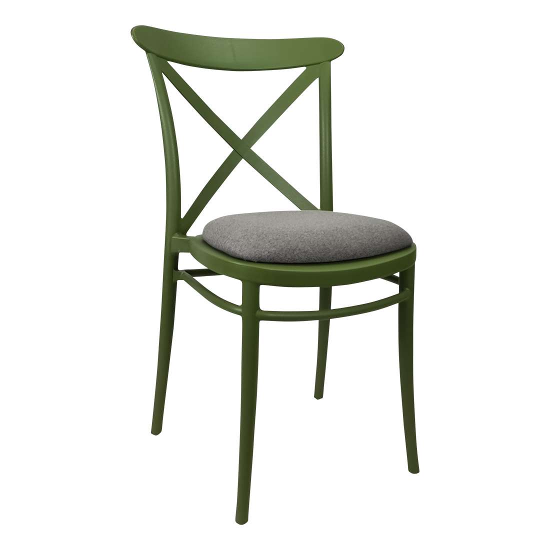 Siesta Cross Back Chair  with Cushion