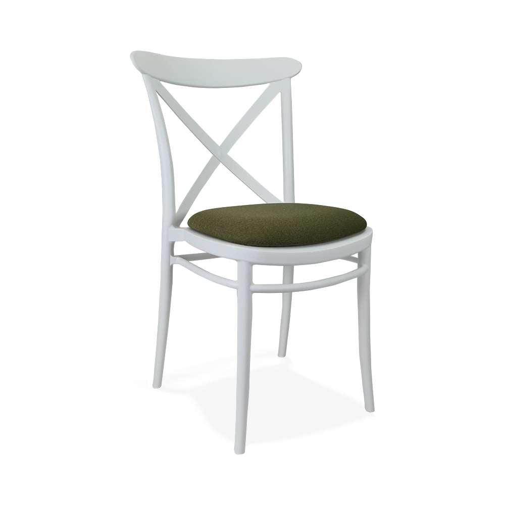 Siesta Cross Back Chair  with Cushion