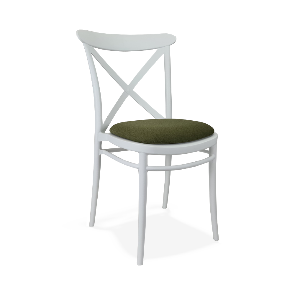 Siesta Cross Back Chair  with Cushion