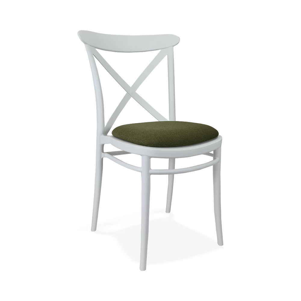 Siesta Cross Back Chair  with Cushion