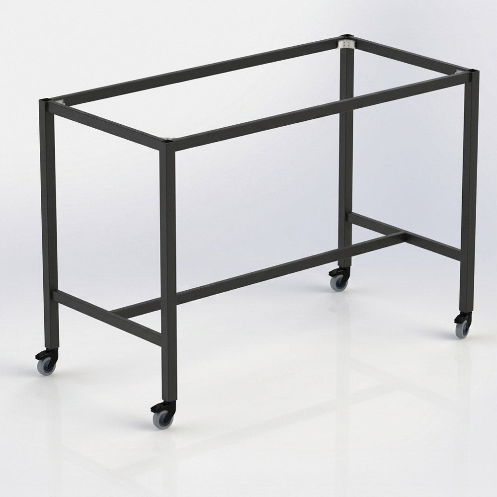 Durafurn Spire Square Leg 950 Bar Height Frame with 100mmH Castors
