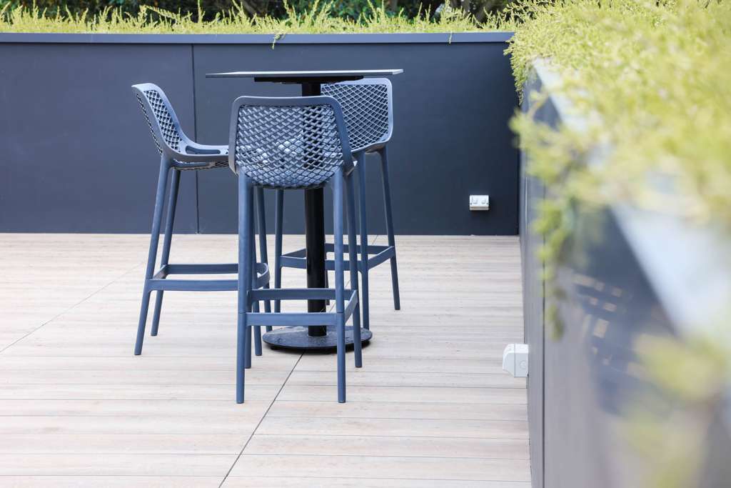 Durafurn Bondi Bar Height Disc Base (3 to 6 week approx. lead-time)