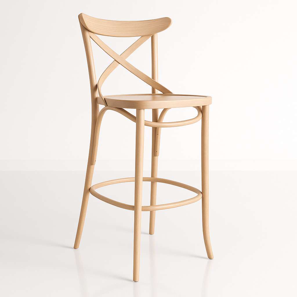 Paged Crossback 750 Stool