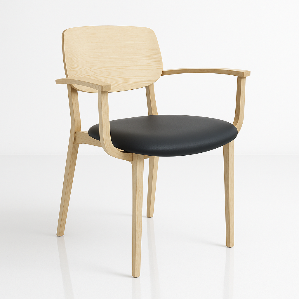 Durafurn Atlanta Armchair - large Ply Backrest