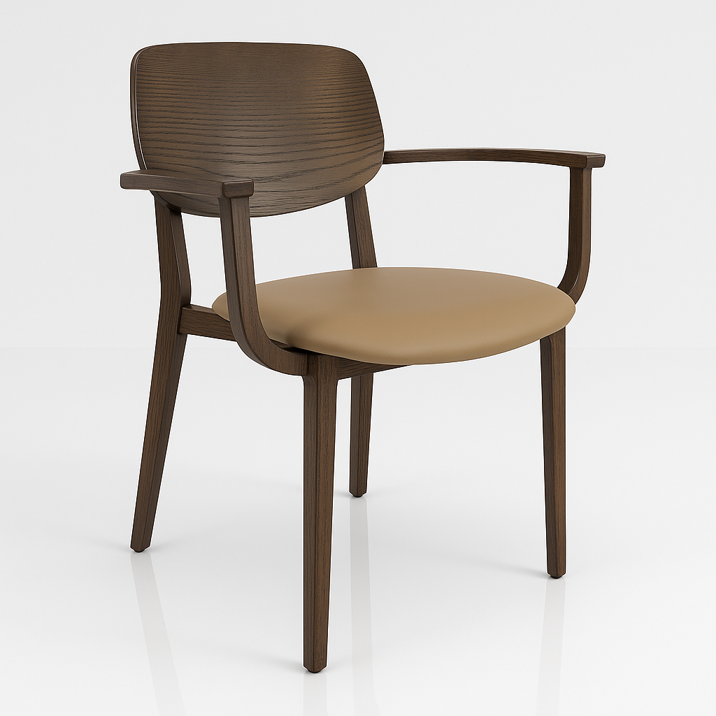 Durafurn Atlanta Armchair - large Ply Backrest