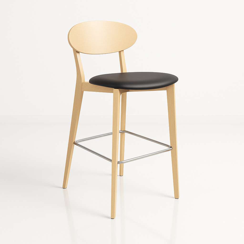 Durafurn Atlanta Barstool - Narrow Ply Backrest