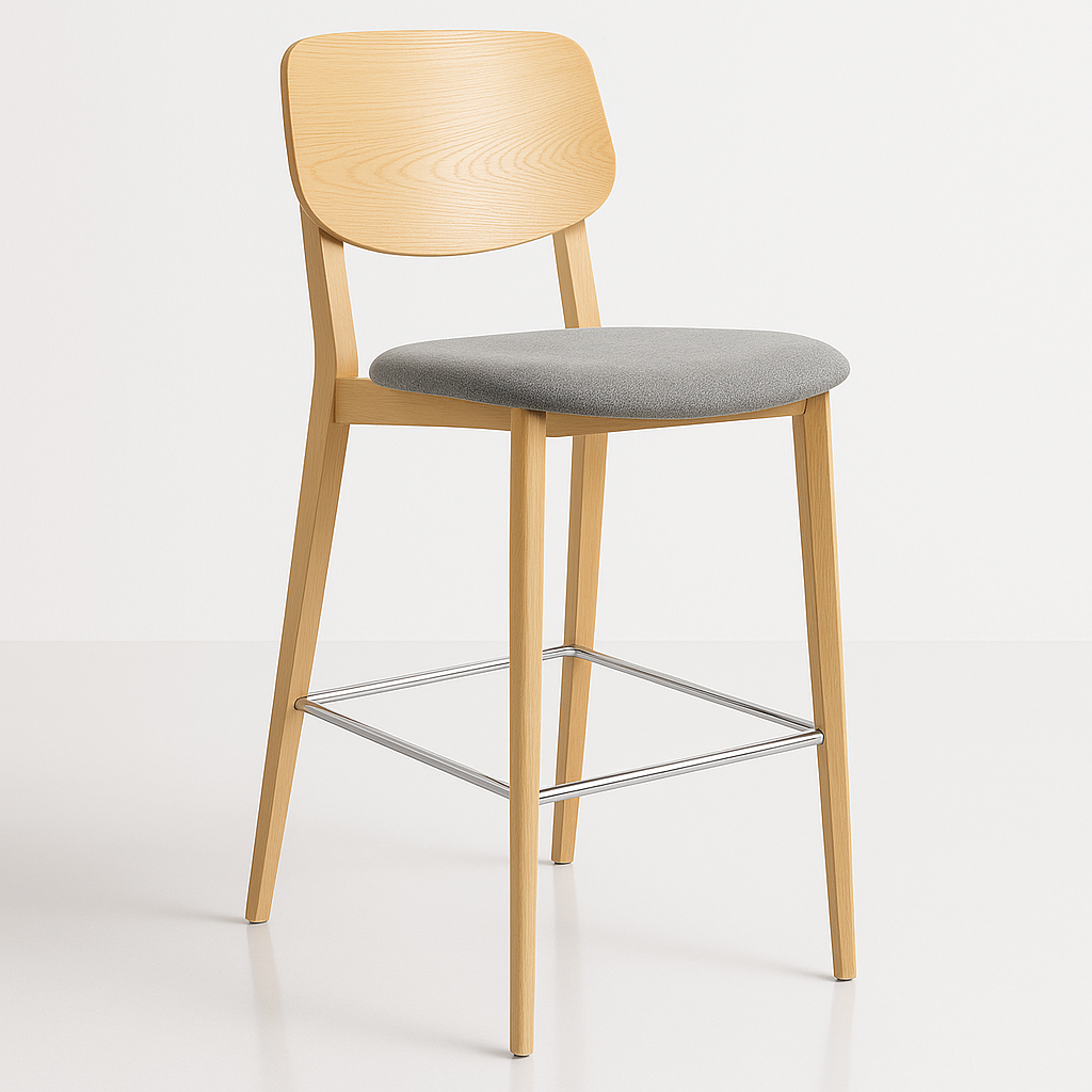 Durafurn Atlanta Barstool - Large Ply Backrest