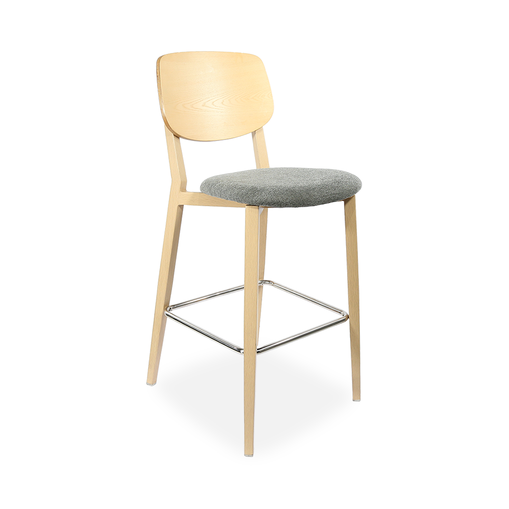Durafurn Atlanta Barstool - Large Ply Backrest