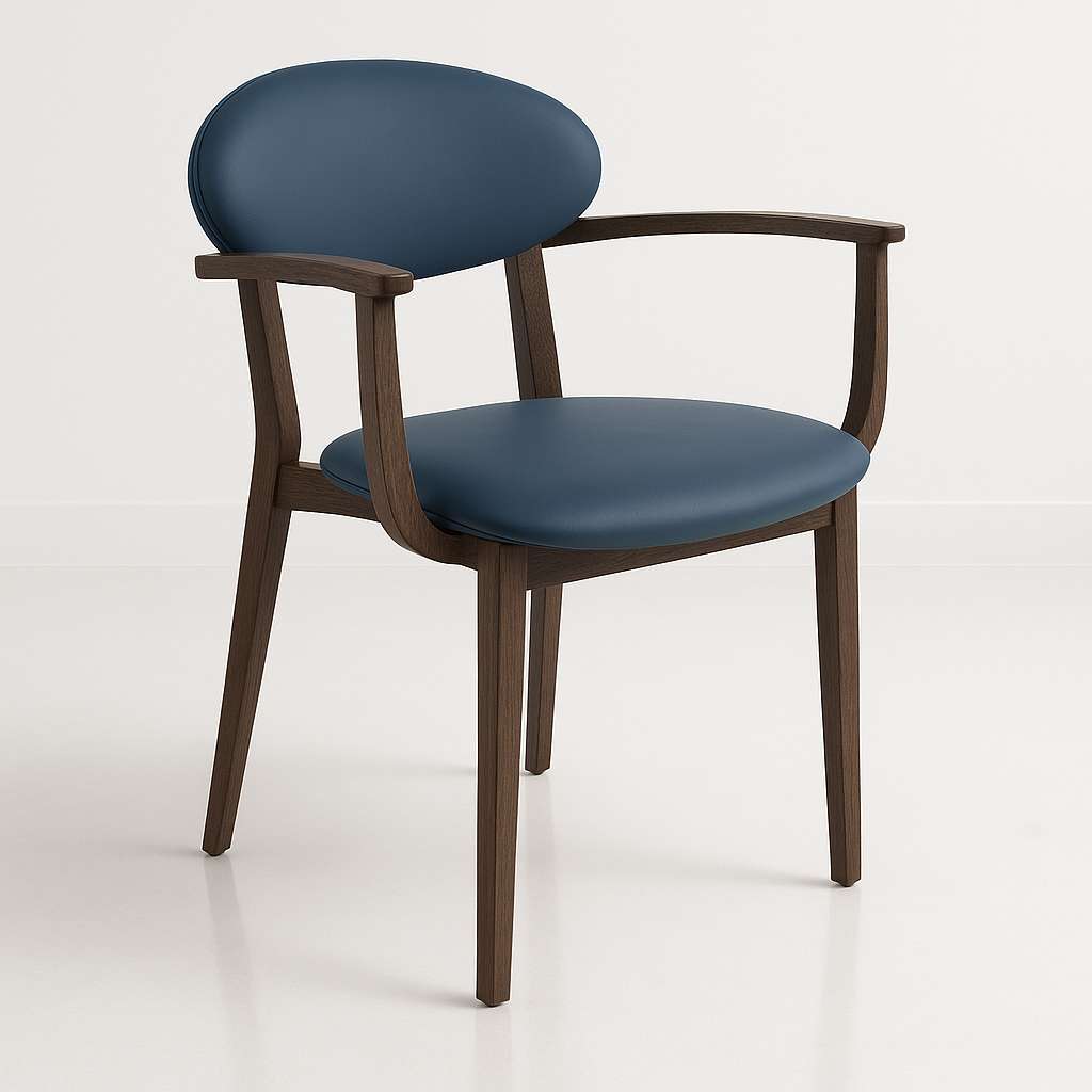 Durafurn Atlanta Armchair - Narrow Upholstered Backrest