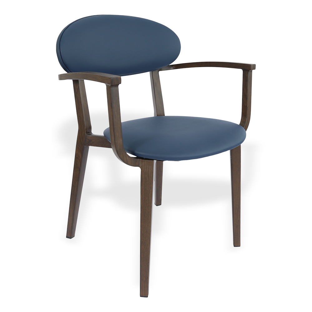 Durafurn Atlanta Armchair - Narrow Upholstered Backrest