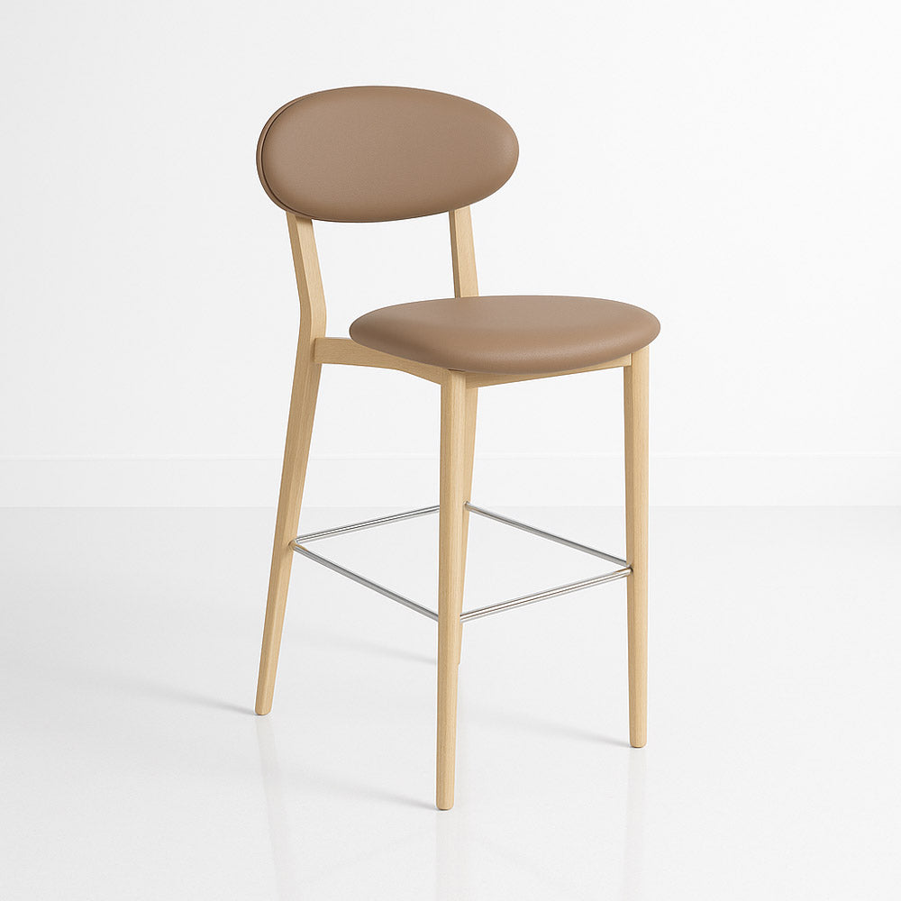 Durafurn Atlanta Barstool - Narrow Upholstered Backrest