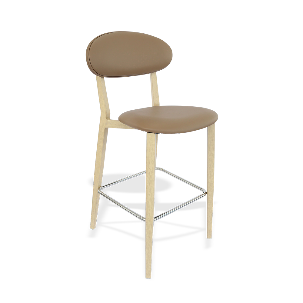 Durafurn Atlanta Barstool - Narrow Upholstered Backrest