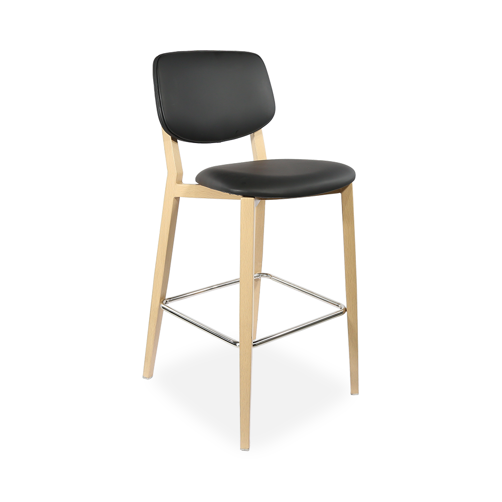 Durafurn Atlanta Barstool - Large Upholstered Backrest