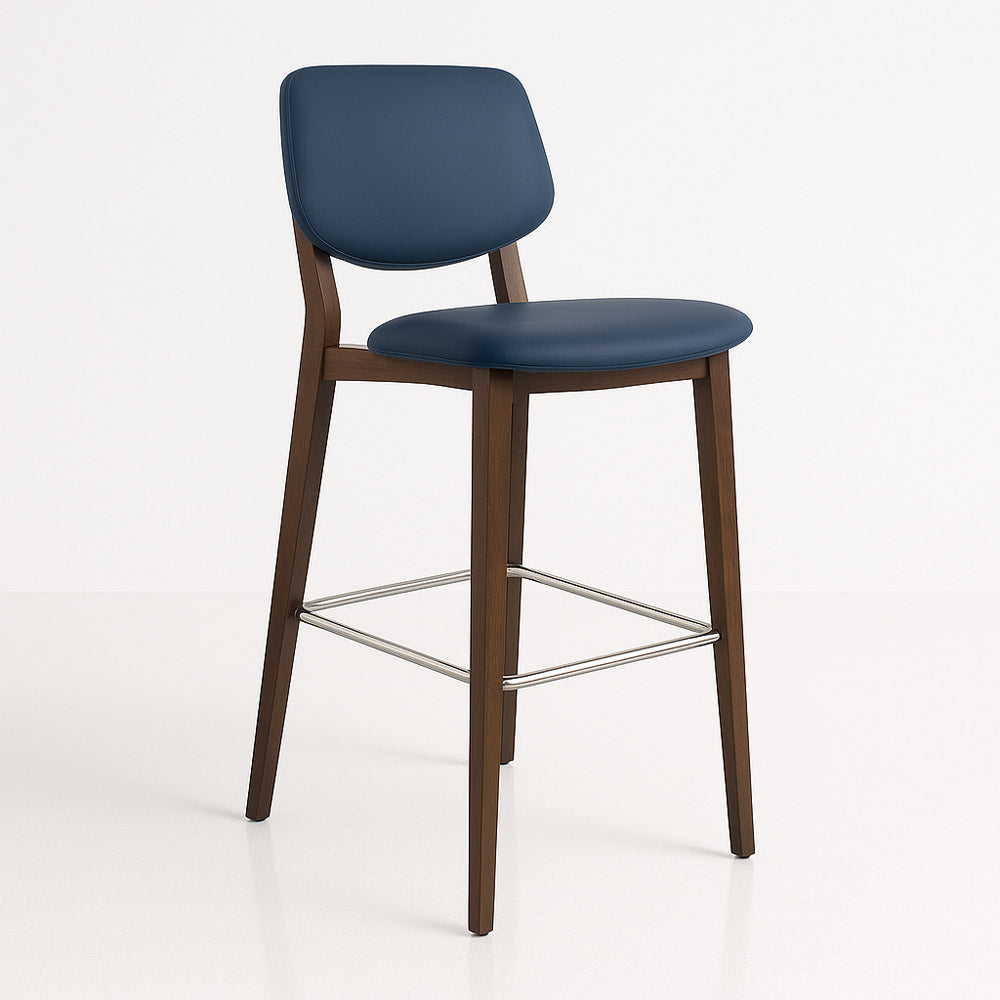 Durafurn Atlanta Barstool - Large Upholstered Backrest